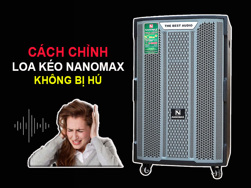 Cách chỉnh loa kéo không bị hú