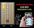 Hướng dẫn bạn cách kết nối và chỉnh âm trên chiếc loa kéo Nanomax K-368