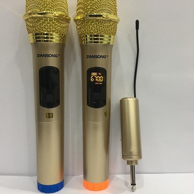 Bộ 2 micro hát karaoke không dây Zansong S28