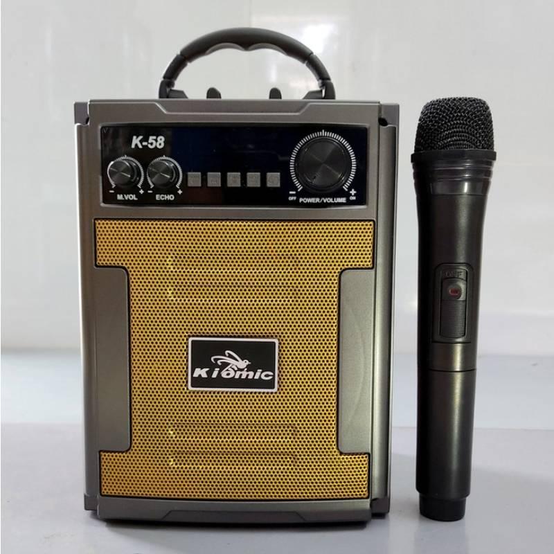 Loa karaoke Kiomic K58 kèm 1 micro không dây