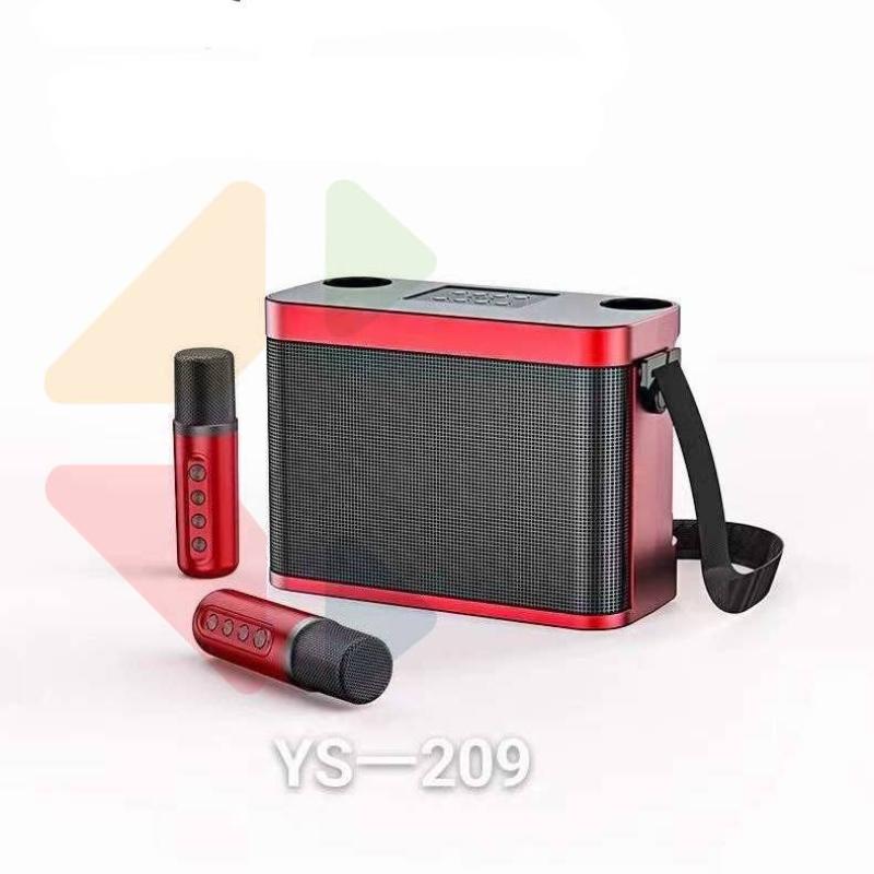 Loa karaoke YS-209 kèm 2 micro ko dây